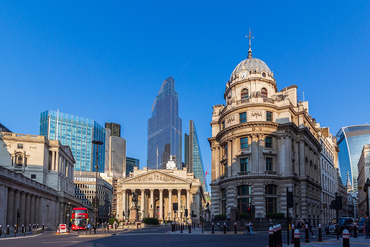 City of London bank junction