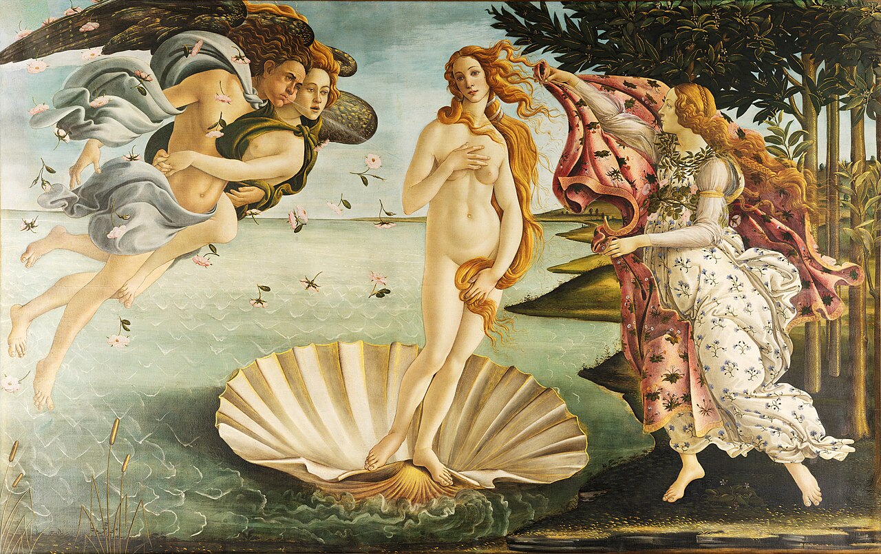 Botticelli Birth of Venus, Renaissance Florence reference